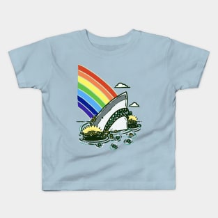 Pot O'Gold Shark Kids T-Shirt